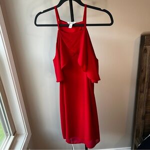 Krazy Kat Vibrant Red Dress - Size small